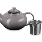 Le Creuset Stoneware Teapot with Stainless Steel Infuser 1.3L FlintFlint image number 1