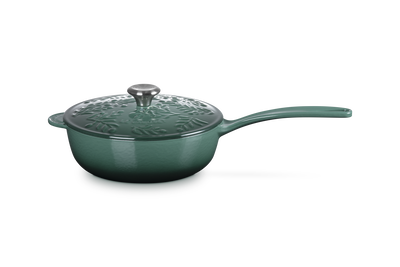 Le Creuset Cast Iron Classic Saucier Olive Branch 21cm