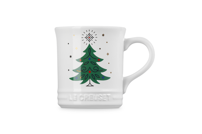 Stoneware Christmas Tree Coffee Mug image number 3