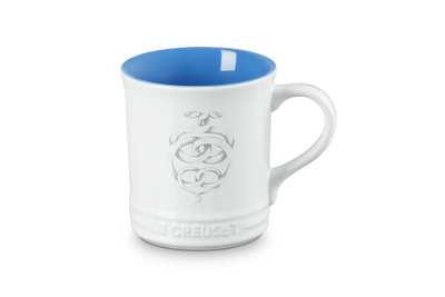 Le Creuset Stoneware Seattle Mug Gemini 400ml White