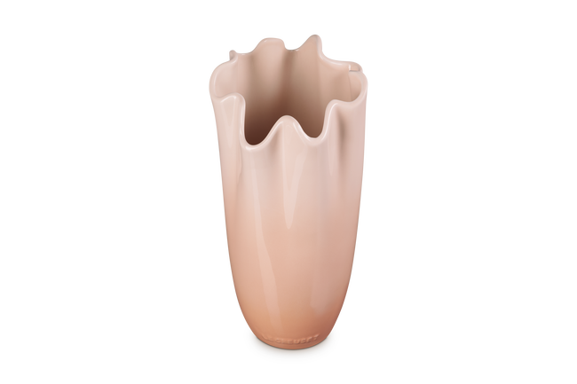 Stoneware Iris VasePêche image number 2