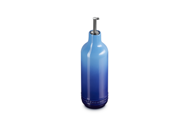 Stoneware 600ml Oil CruetAzure Blue image number 2