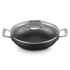 Le Creuset Toughened Non-Stick Shallow Casserole with Glass Lid 26cm image number 2
