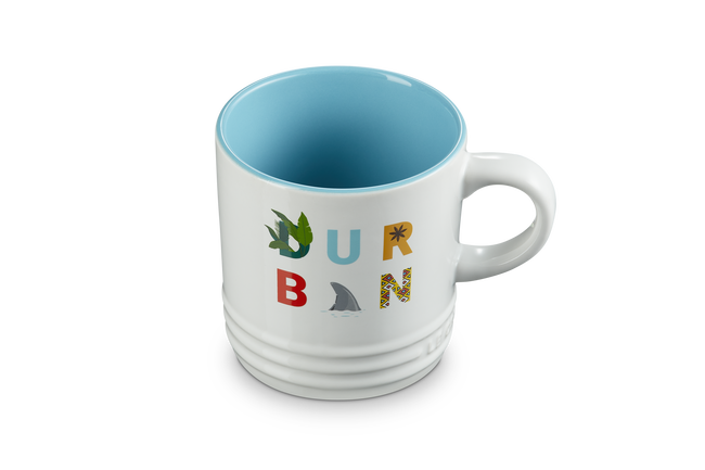 Le Creuset Stoneware Destination Mug Durban 350ml White image number 2