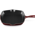 Le Creuset Cast Iron Classic Square Skillet Grill 26cmGarnet image number 2