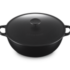 Cast Iron Classic Soup PotMatte Black image number 2