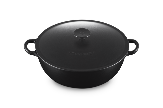 Cast Iron Classic Soup PotMatte Black image number 2