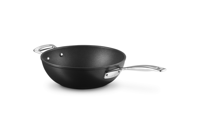 Le Creuset Toughened Non-Stick Stir-Fry Pan with Helper Handle 26cm image number 2