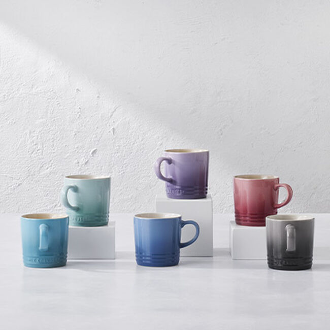 Le Creuset Stoneware Set of 6 London Mugs 350ml image number 3