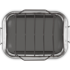 3-ply Stainless Steel Roaster with Roasting Rack image number 4