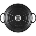 Cast Iron Signature Chefs CasseroleMatte Black image number 5