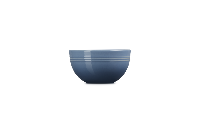Stoneware Coupe Snack BowlChambray image number 3