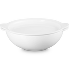 Stoneware Signature Round Serving Bowl with LidWhite image number 2