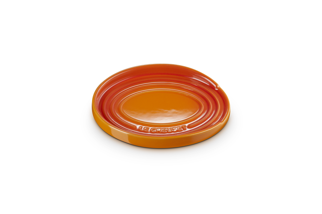 Stoneware Oval Spoon RestFlame image number 1