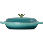 Le Creuset Cast Iron Signature Shallow Casserole 28cm RivieraRiviera image number 3