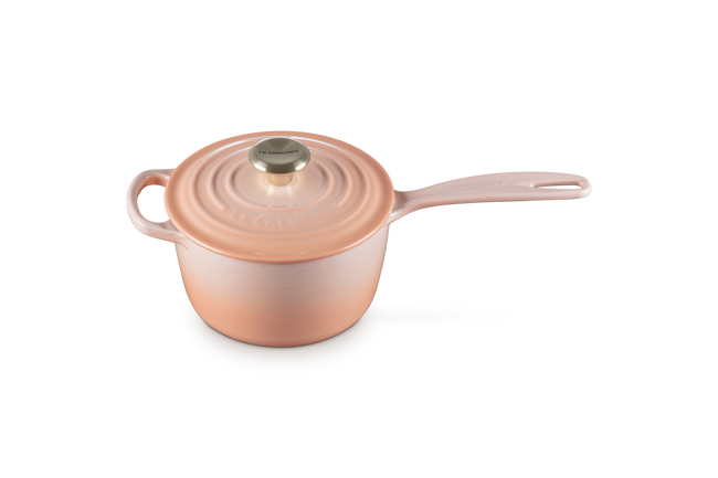 Cast Iron Signature SaucepanPêche image number 2
