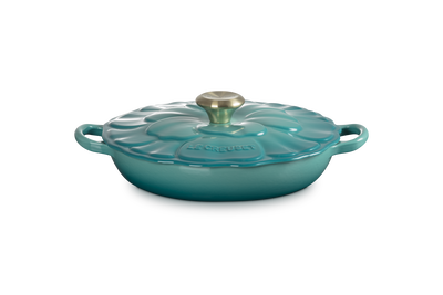 Le Creuset Cast Iron Signature Petal Shallow Casserole 26cm