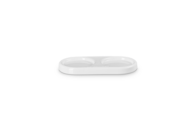 Le Creuset Stoneware Mill Tray 18cm White