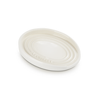 Stoneware Oval Spoon RestMeringue image number 6