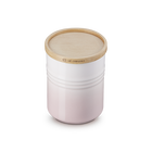 Stoneware Medium Storage JarShell Pink image number 2