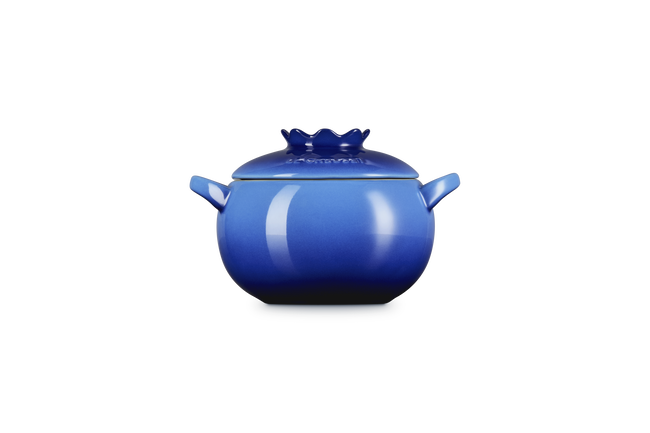 Le Creuset Stoneware Blueberry Fruit Mini Cocotte 480ml Azure Blue image number 5