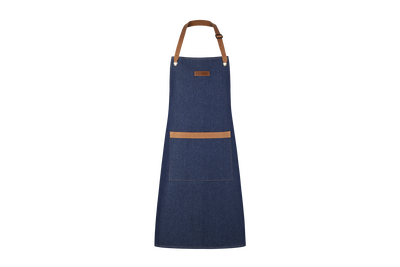 Full Apron Denim Blue