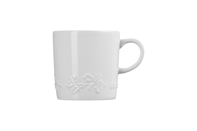 Stoneware Holly London Mug 350mlWhite image number 3