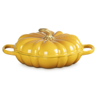 Le Creuset Cast Iron Signature Pumpkin Shallow Casserole 28cm NectarNectar image number 1