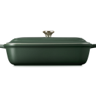 Le Creuset Stoneware Coupe Rectangular Dish with Lid 4L For&ecirc;t image number 3
