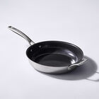 Essential 3-ply Stainless Steel 28cm Frying Pan Non-Stick with Helper Handle image number 6