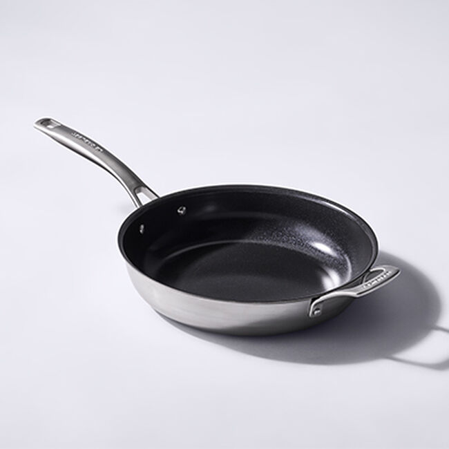 Essential 3-ply Stainless Steel 28cm Frying Pan Non-Stick with Helper Handle image number 6