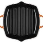 Le Creuset Cast Iron Signature Deep Square Grill 30cm FlameFlame image number 4