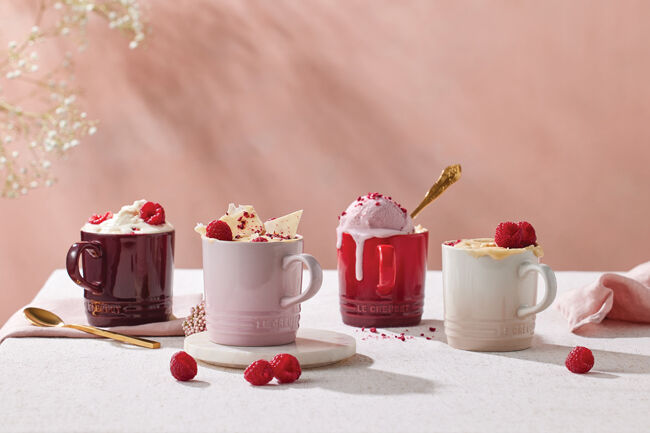 Stoneware Petits Fours Set of 4 Mugs image number 2