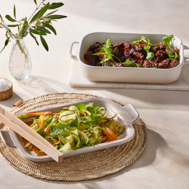 Rectangular Dish with Platter Lid image number 3
