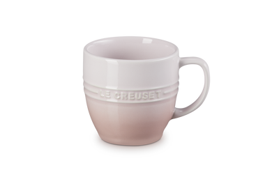 Le Creuset Stoneware Manila Coffee Mug 350ml Shell Pink