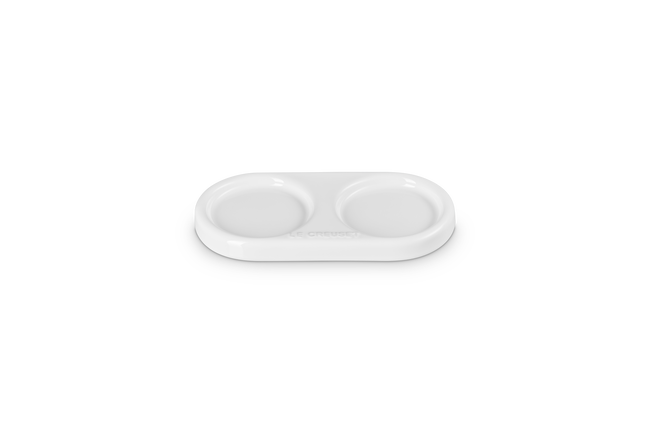Le Creuset Stoneware Mill Tray 18cm WhiteWhite image number 2