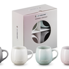Stoneware Coupe Set of 4 Mugs image number 1