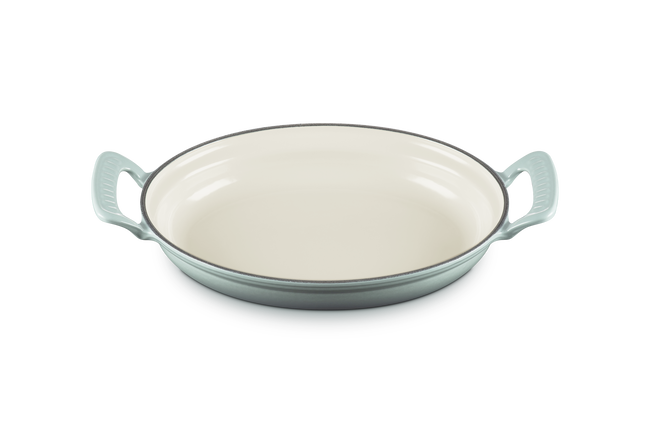 Le Creuset Cast Iron Modern Heritage Oval Casserole Baker 28cm Sea SaltSea Salt image number 2