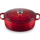 Cast Iron Signature Oval CasseroleCerise image number 2
