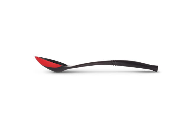 Professional Silicone Edge Serving SpoonCerise image number 2