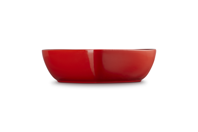 Stoneware Heart Serving BowlCerise image number 2