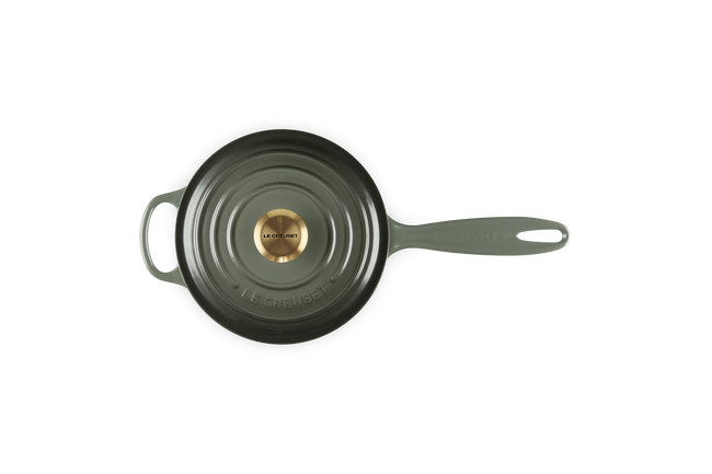 Le Creuset Cast Iron Signature Saucepan 18cm ThymeThyme image number 5