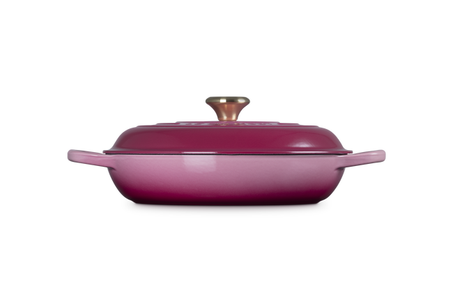 Cast Iron Signature Shallow CasseroleBerry image number 4