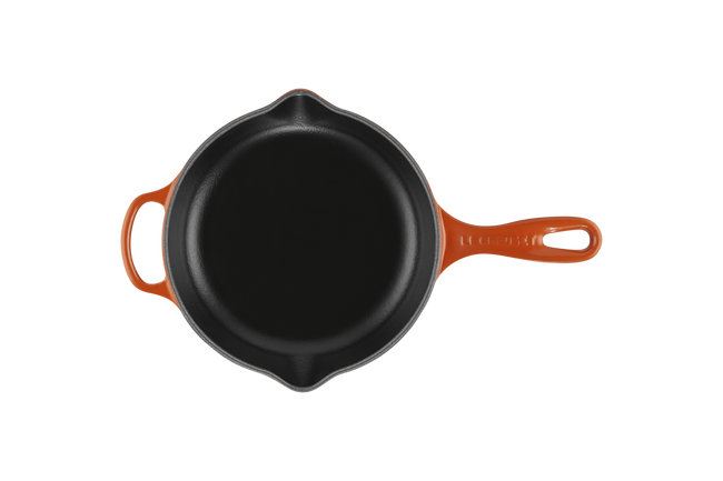 Cast Iron Signature Round SkilletCayenne image number 4