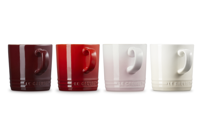 Stoneware Petits Fours Set of 4 Mugs image number 6
