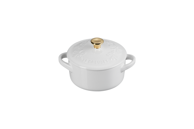 Stoneware 10cm Holly Mini Cocotte image number 3