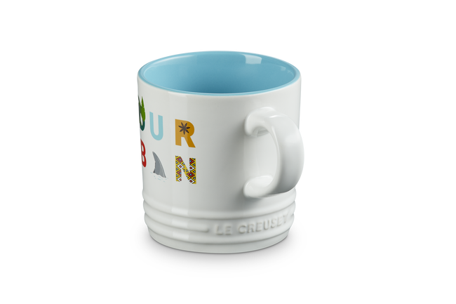 Le Creuset Stoneware Destination Mug Durban 350ml White image number 5