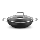 Toughened Non-Stick Shallow Casserole with Glass Lid image number 2