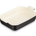 Stoneware Heritage Rectangular DishMatte Black image number 4