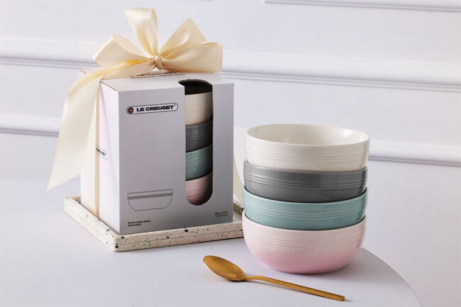 Stoneware Coupe Set of 4 Cereal Bowls | Le Creuset®
